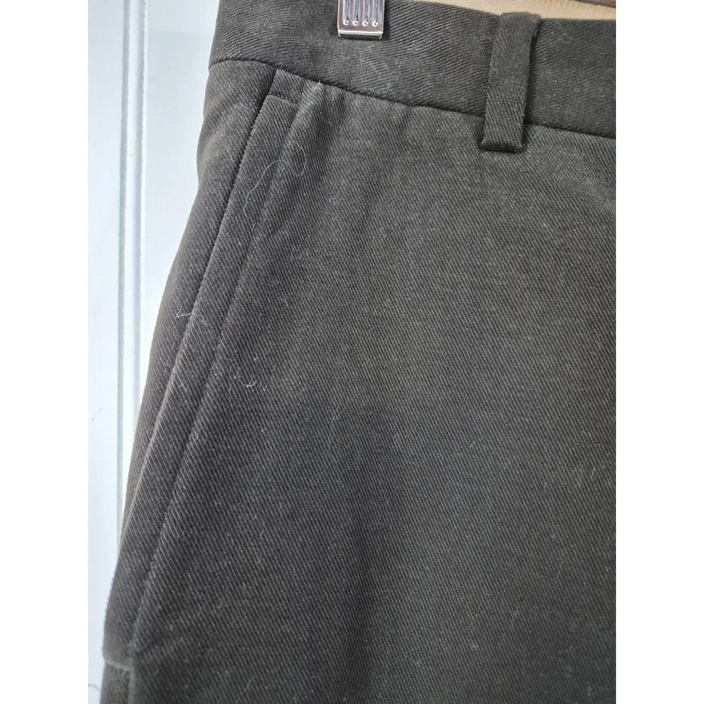 Banana Republic Dawson Mens Chinos Pants 36x31 Dark Brown Cotton Straight Leg